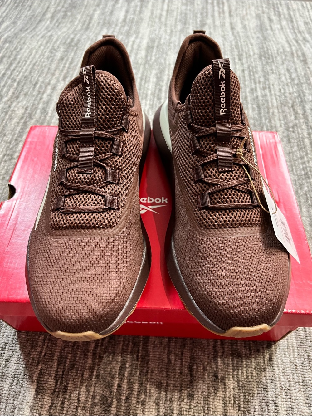 Reebok Running Sneakers GI 2620 Marroni Size 9.5 - Picture 3 of 10
